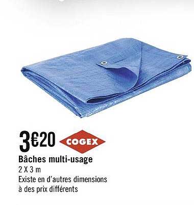 bâches multi usage cogex