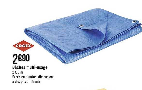bâches multi usage cogex