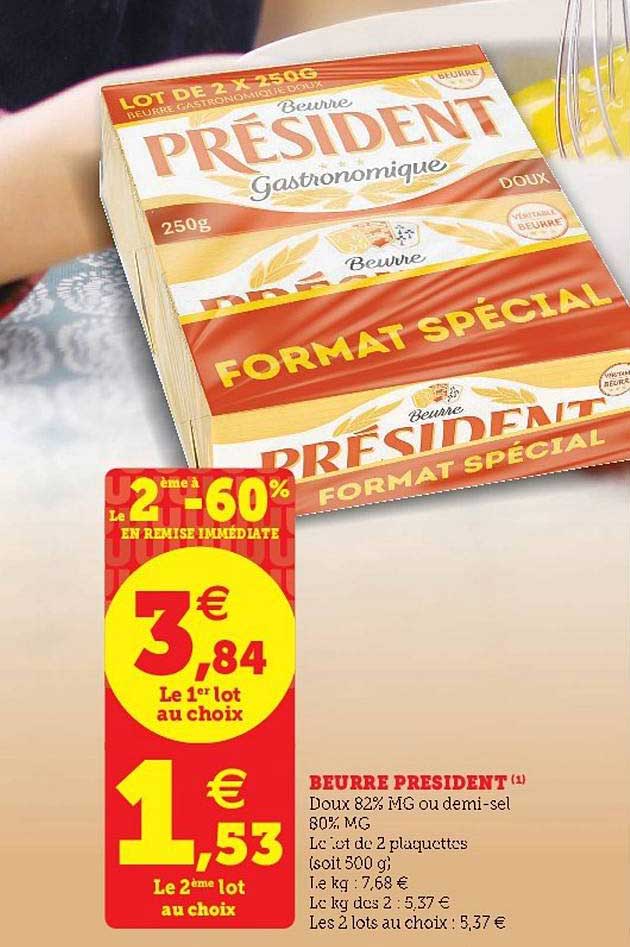 Beurre Président