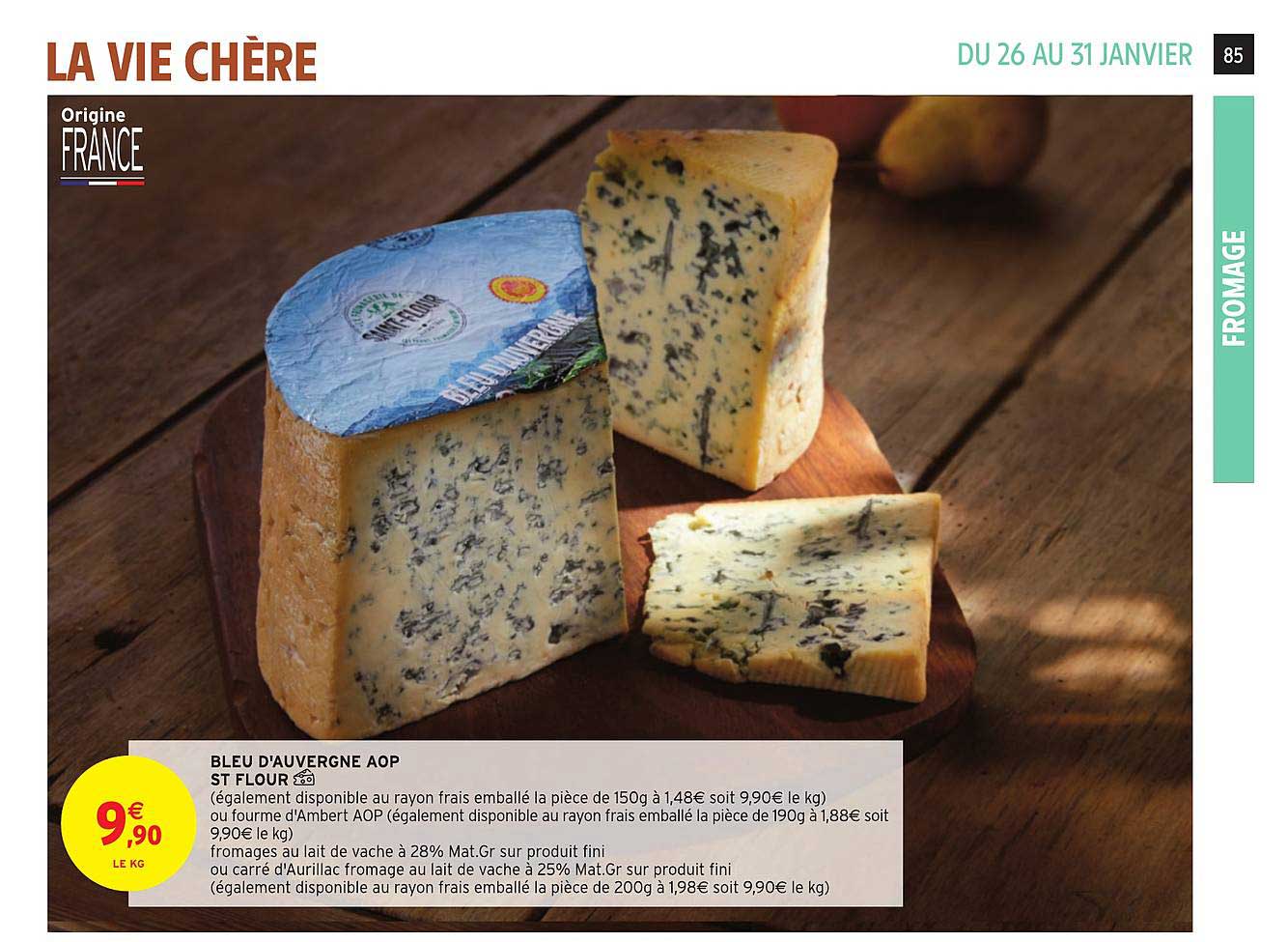 Bleu D'auvergne Aop St Flour