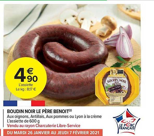 boudin noir le père benoit