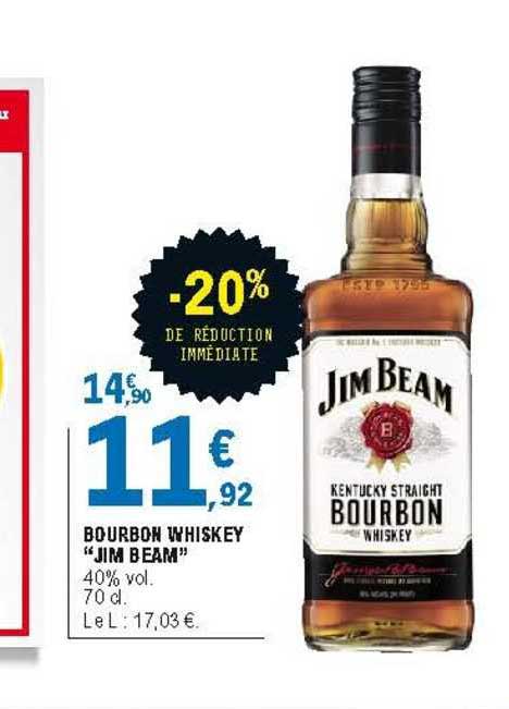 bourbon whiskey "jim beam"