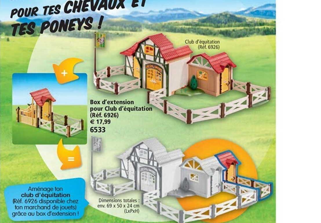 box d'extension pour club d'équitation