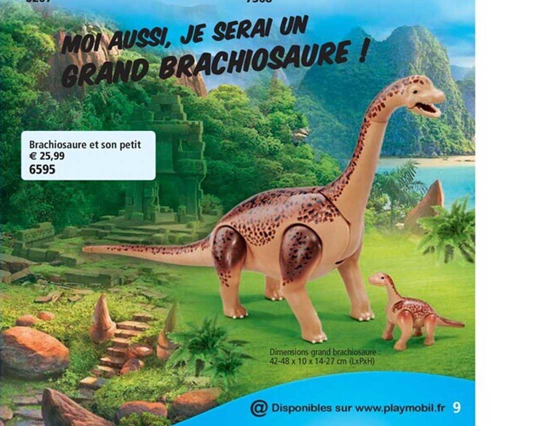 Brachiosaure Et Son Petit