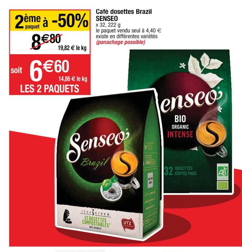 Café Dosettes Brazil Senseo