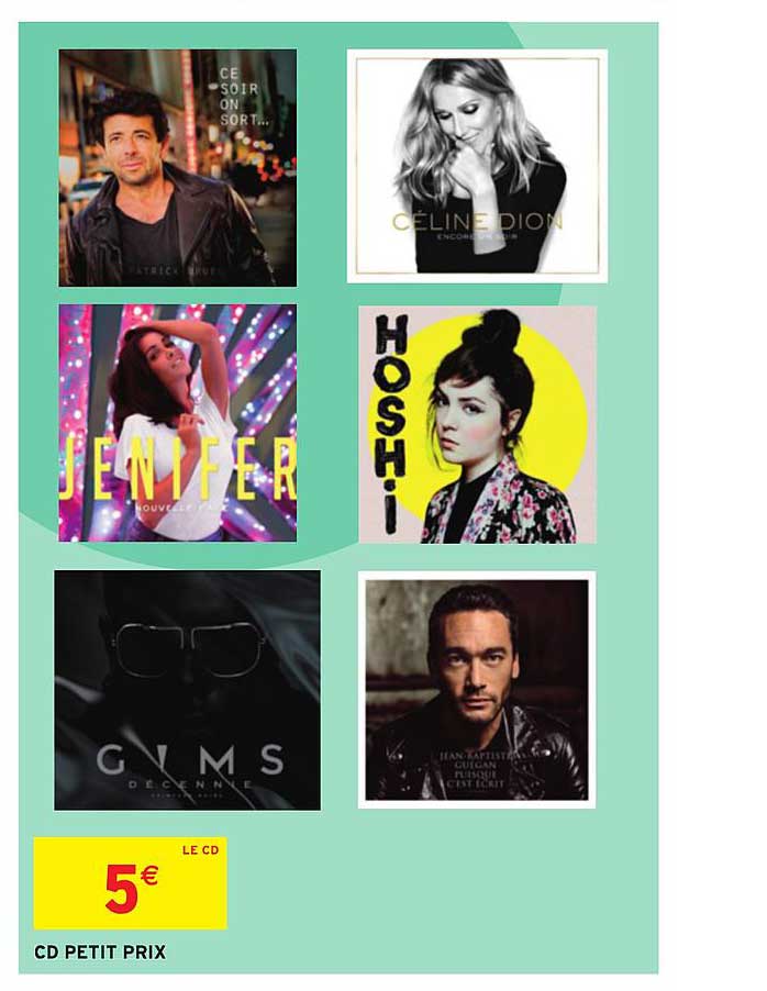 cd petit prix