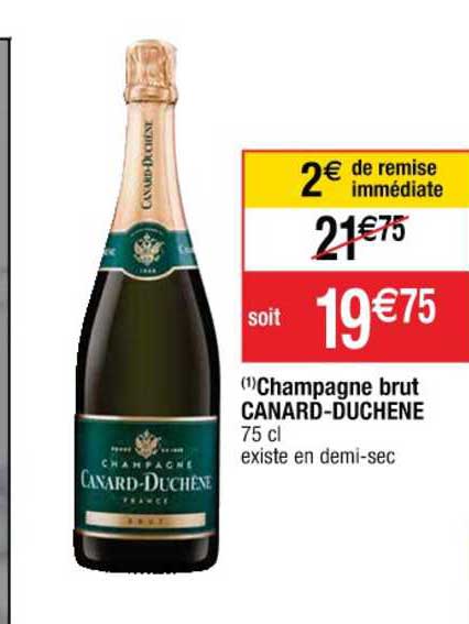 champagne brut canard-duchêne