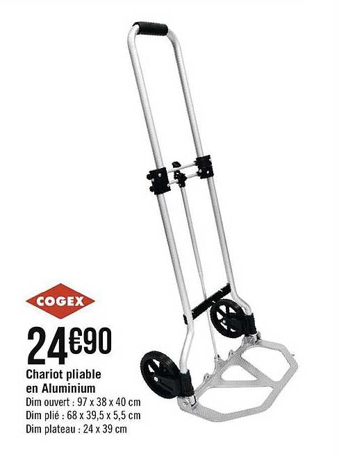 Chariot Pliable En Aluminium Cogex
