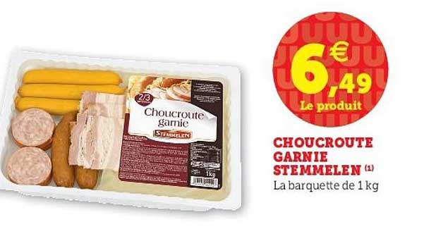 Choucroute Garnie Stemmelen
