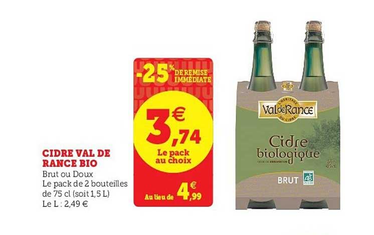 Cidre Val De Rance Bio