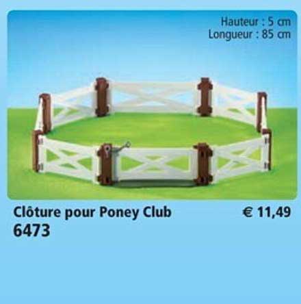 clôture pour poney club