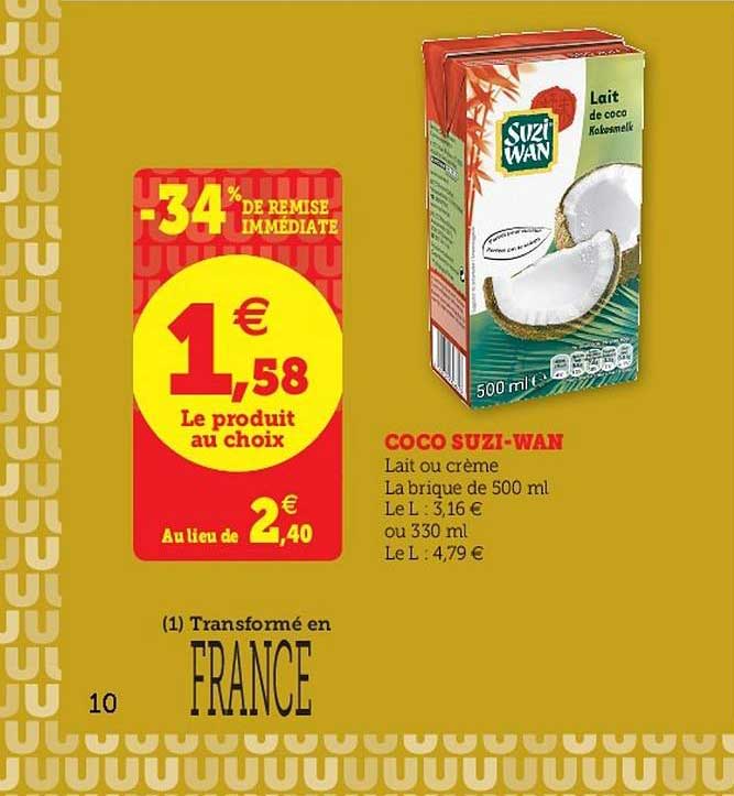 coco suzi wan -34% de remise immédiate