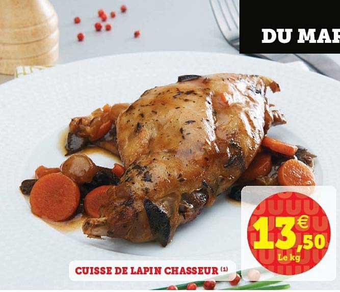 cuisse de lapin chasseur