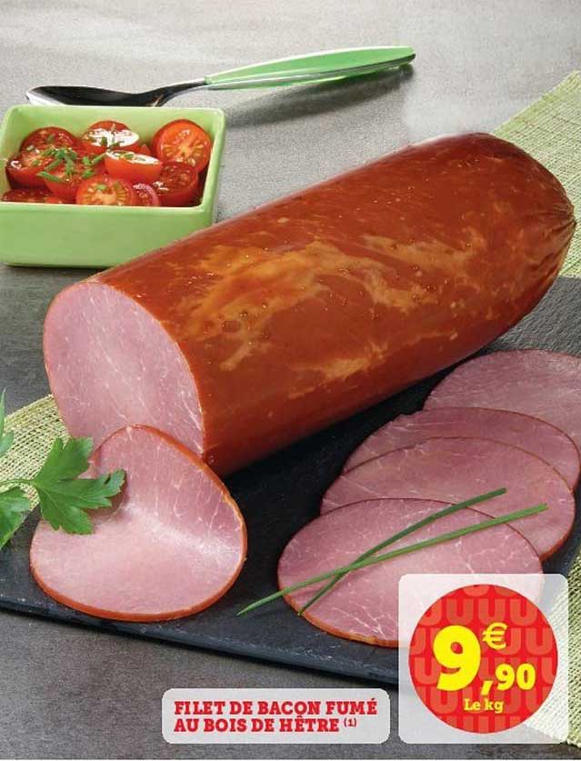 Filet De Bacon Fumé Au Bois De Hêtre