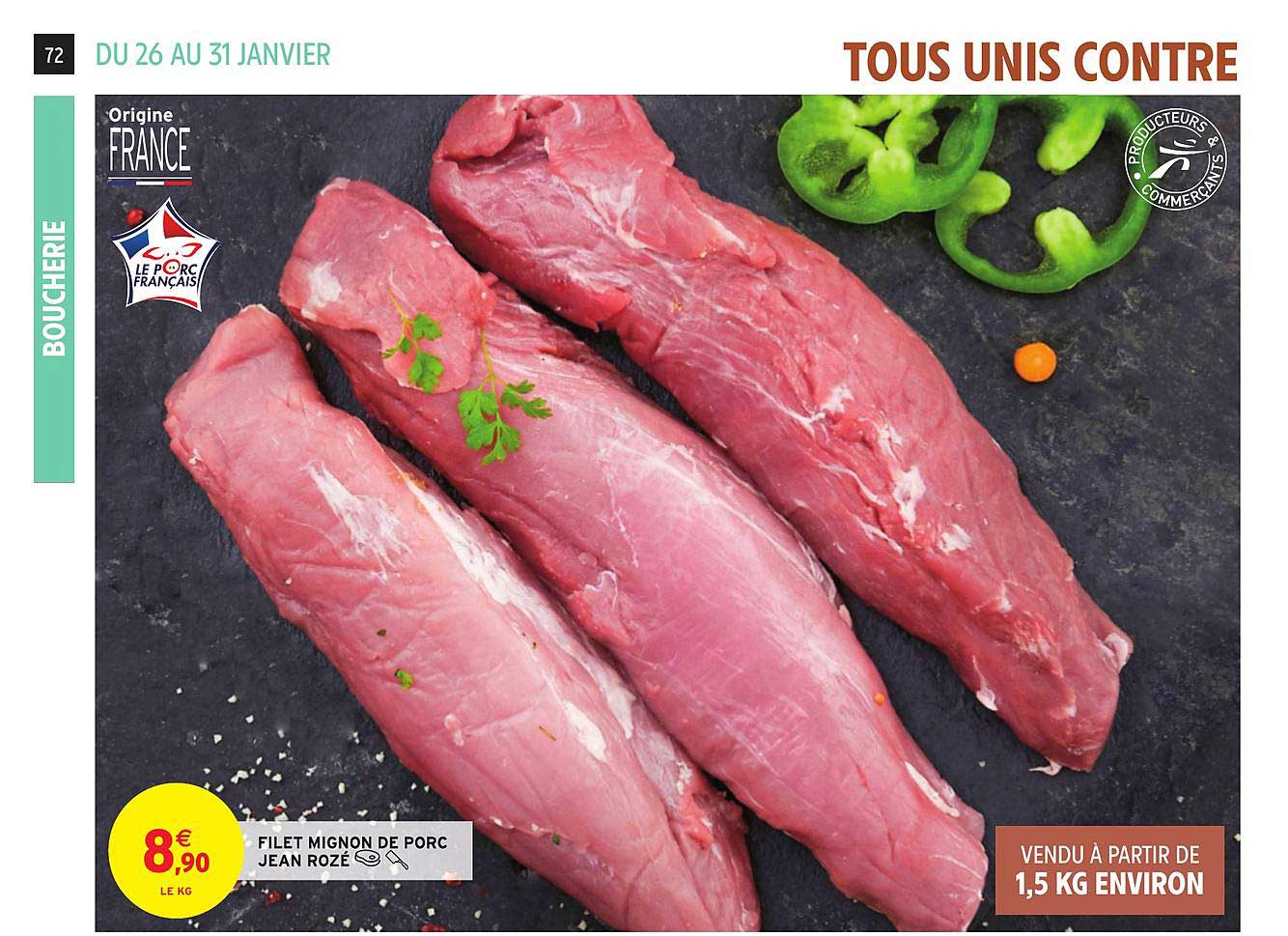 filet mignon de porc jean rozé