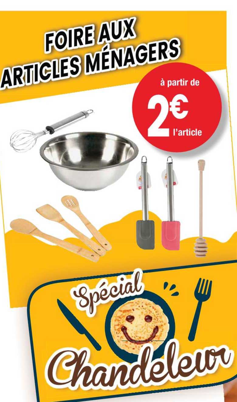 foire aux articles ménagers