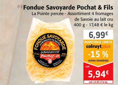 fondue savoyarde pochat & fils