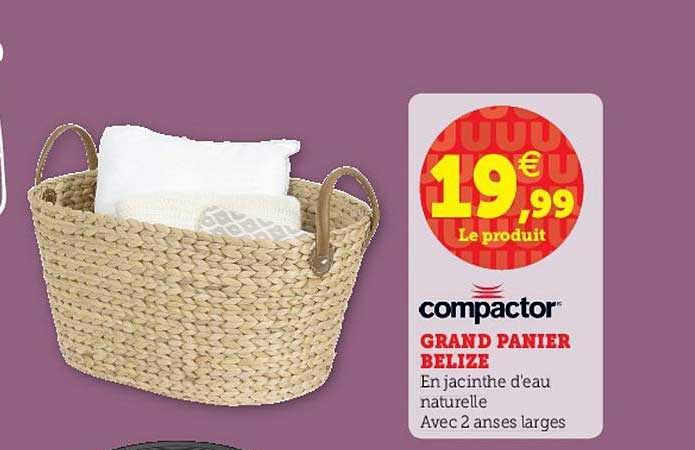 grand panier belize compactor