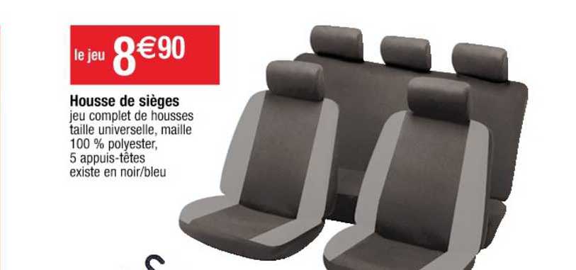 housse de sièges