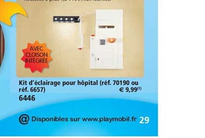 kit d'éclairage pour hôpital