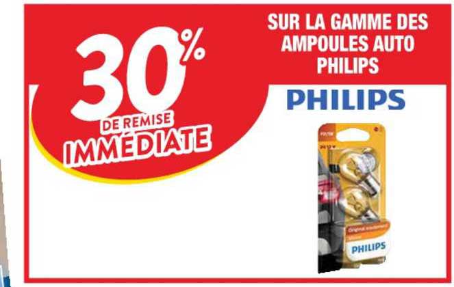 La Gamme Des Ampoules Auto Philips