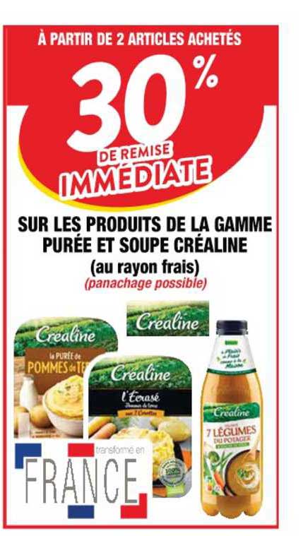 La Gamme Purée Et Soupe Créaline