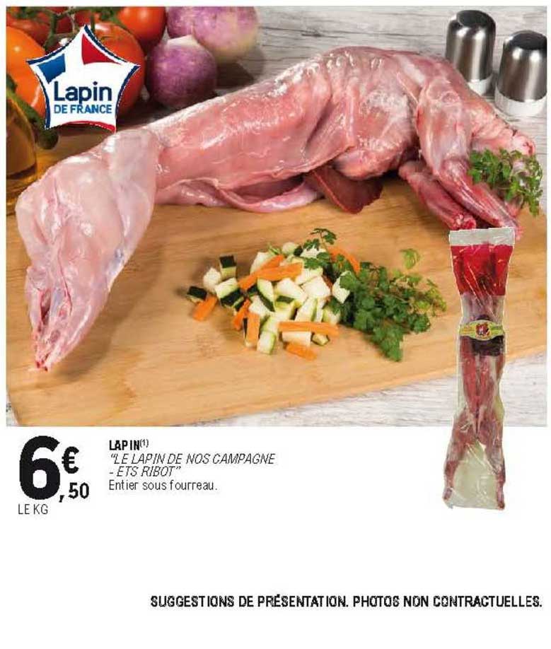 lapin "le lapin de nos campagne - ets ribot"