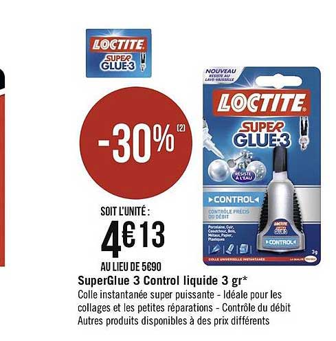 loctite superglue 3 control liquide
