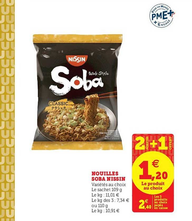 nouilles soba nissin