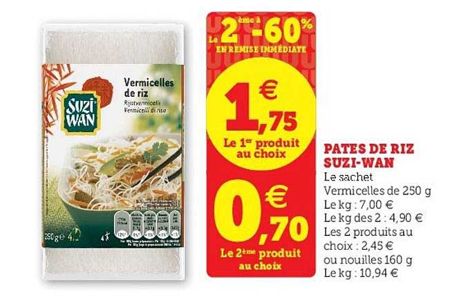 pâtes de riz suzi-wan