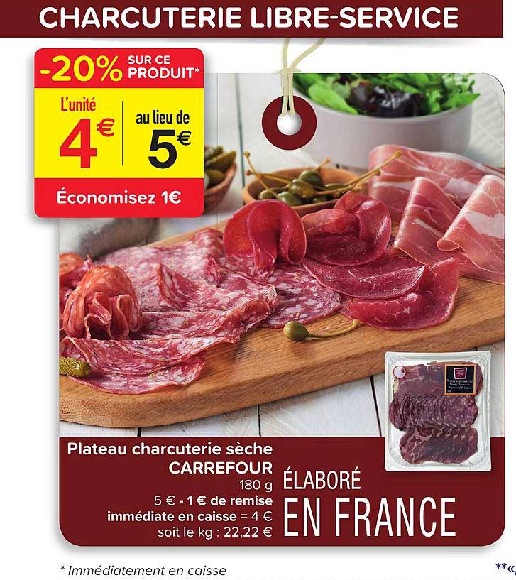 Plateau Charcuterie Sèche Carrefour