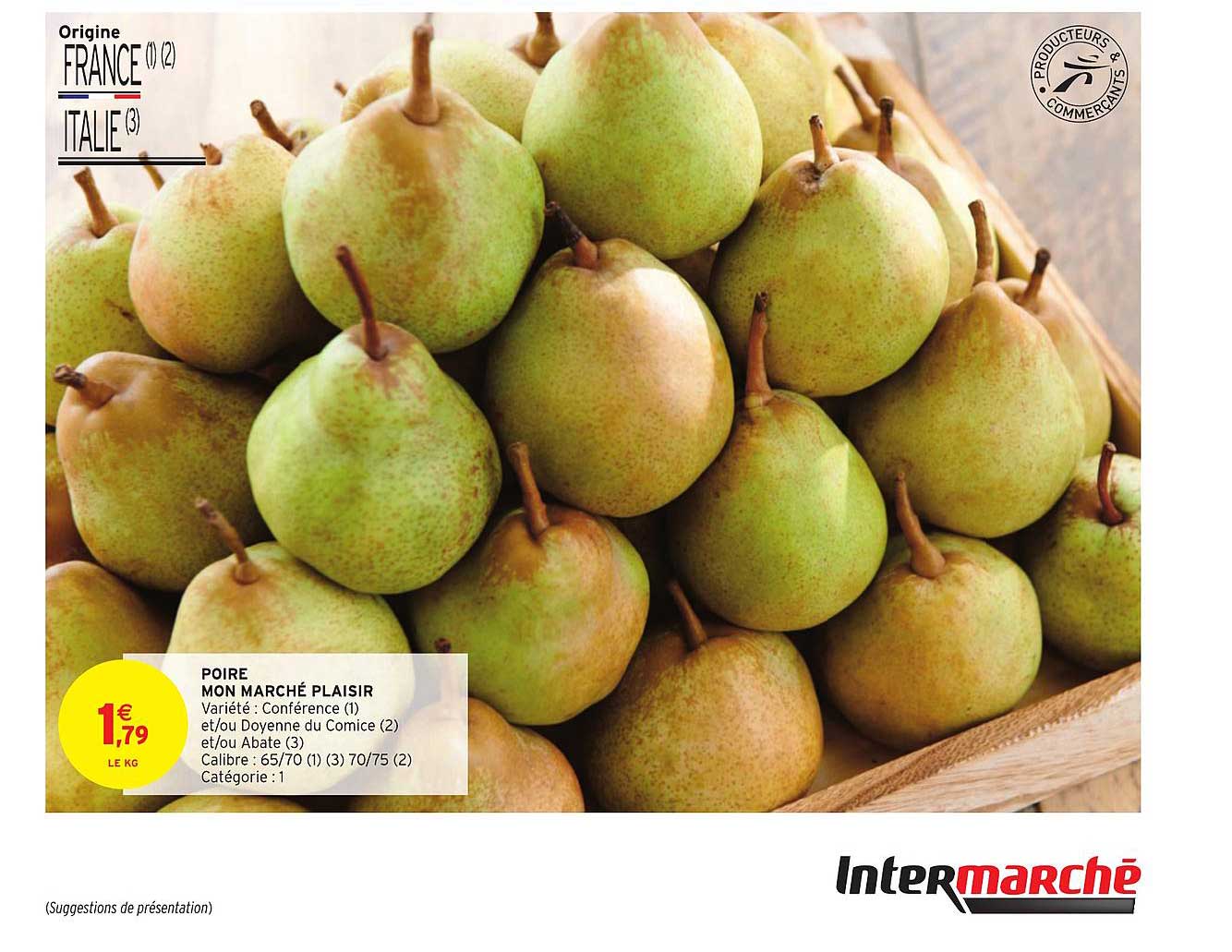 poire mon marché plaisir