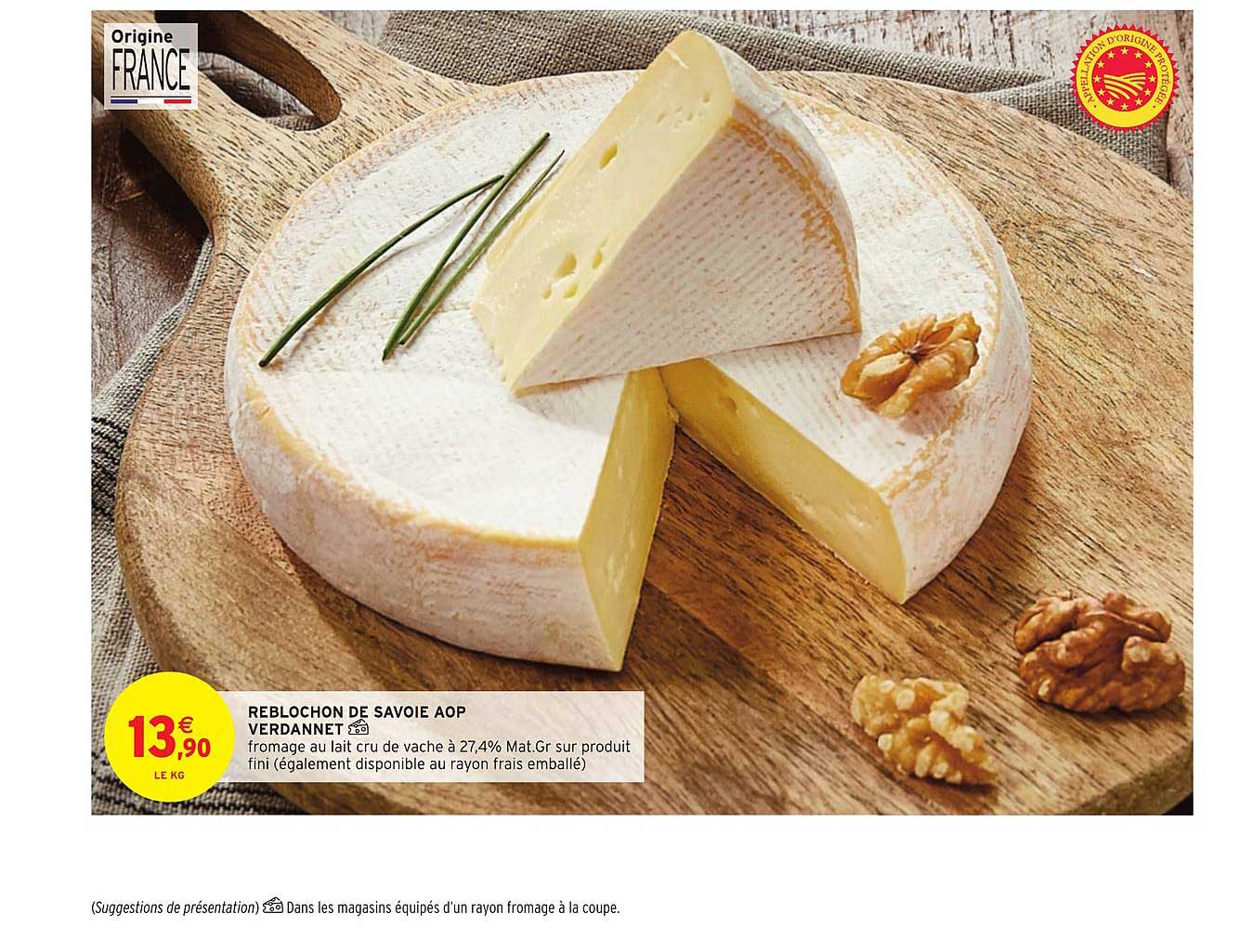 Reblochon De Savoie Aop Verdannet