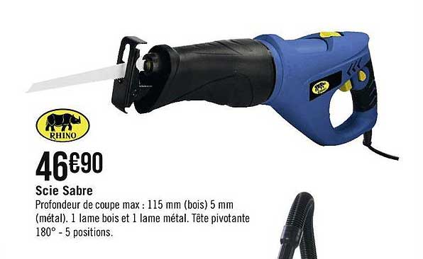 scie sabre rhino