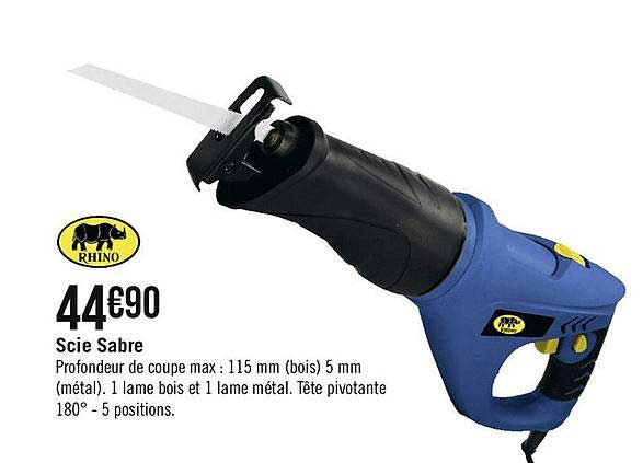 scie sabre rhino