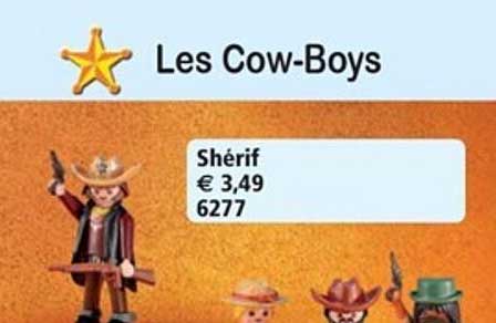 shérif les cow boys