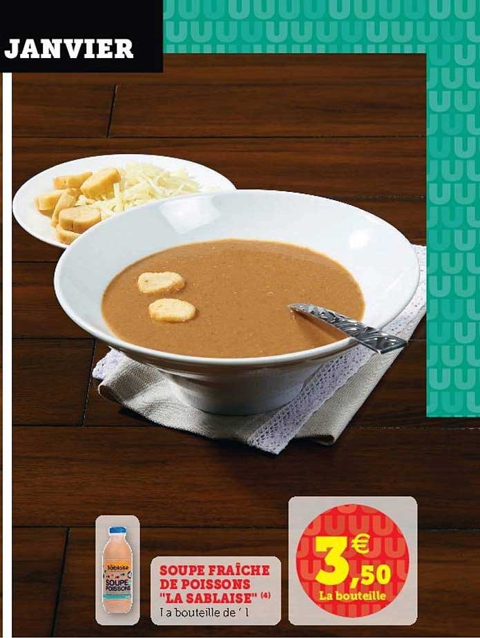 soupe fraîche de poisson "la sablaise"