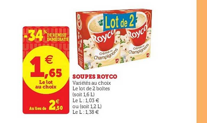 Soupes Royco