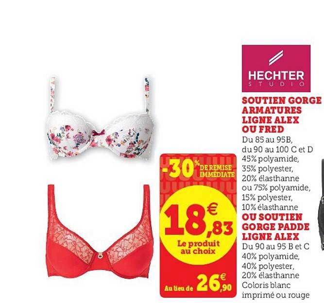 Soutien Gorge Armatures Ligne Alex Ou Fred Ou Soutien Gorge Padde Ligne Alex