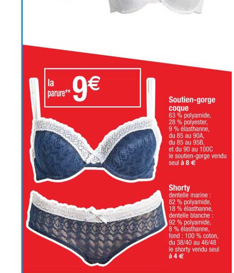 soutien-gorge coque , shorty