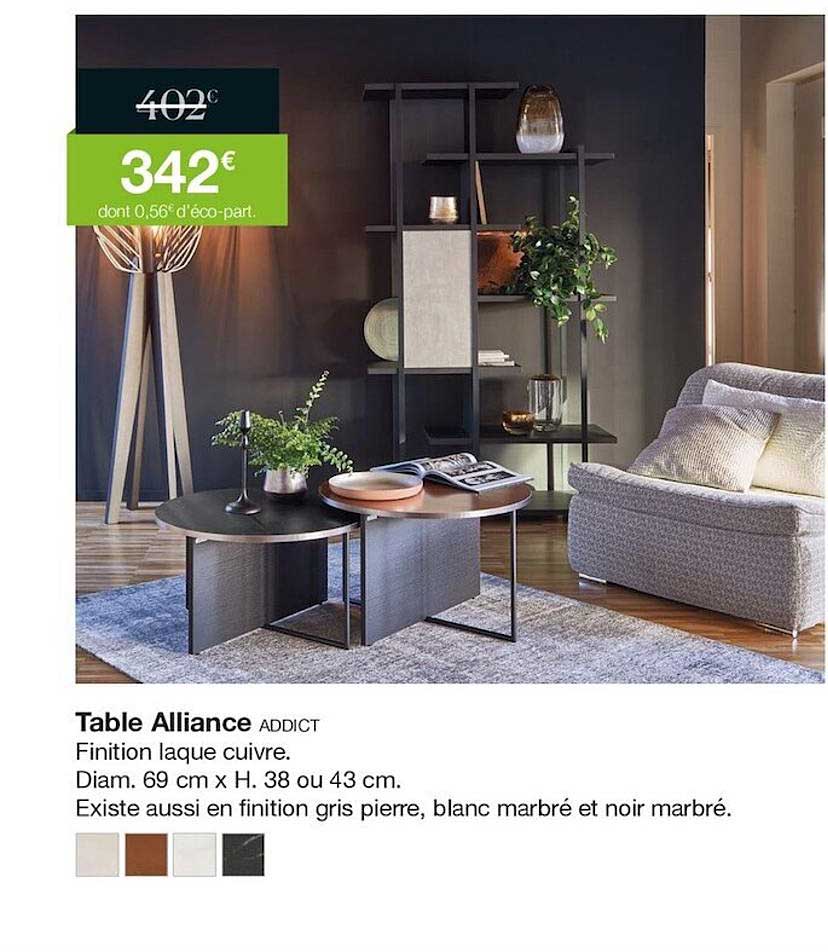 table alliance addict