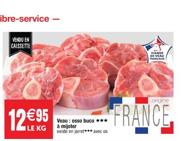 veau : osso buco à mijoter