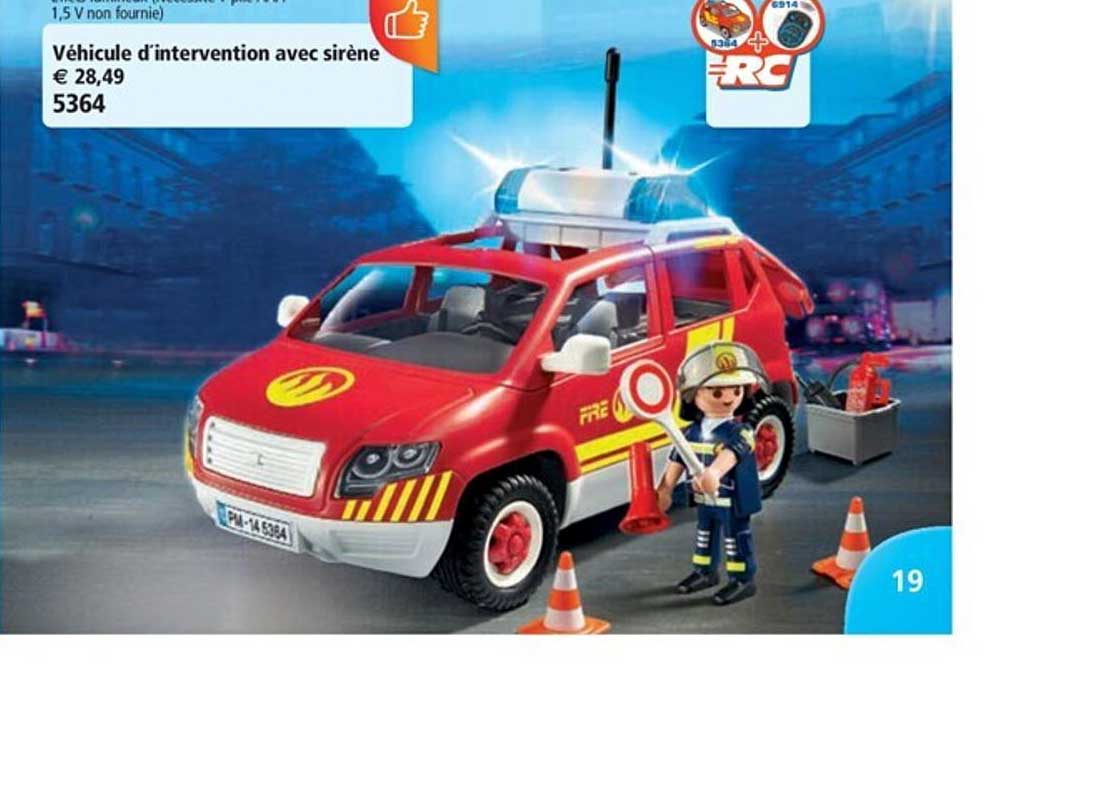 véhicule d'intervention avec sirène