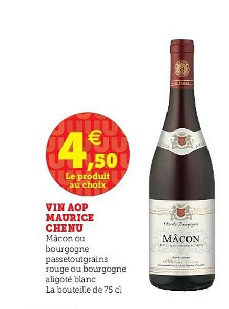 vin aop maurice chenu