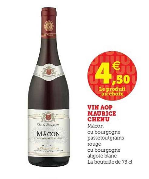 vin aop maurice chenu