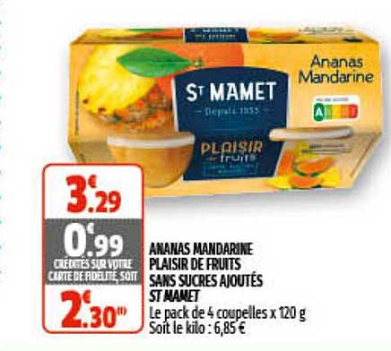 Ananas Mandarine