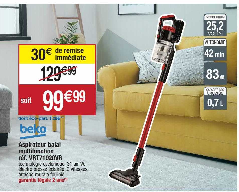 Aspirateur Balai Multifonction Beko