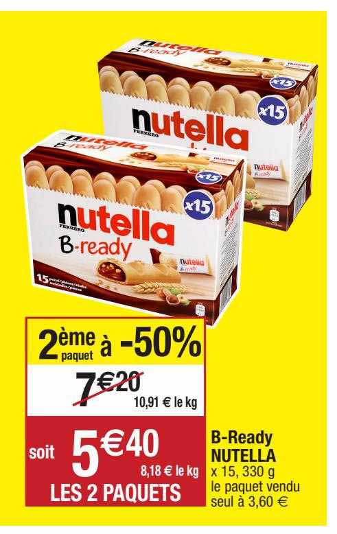 b-Ready nutella
