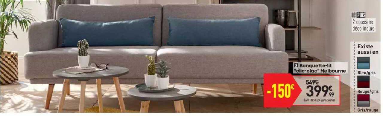 banquette-lit "clic-clac" melbourne