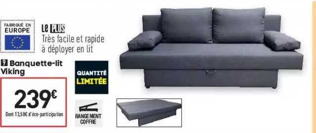 banquette-lit viking